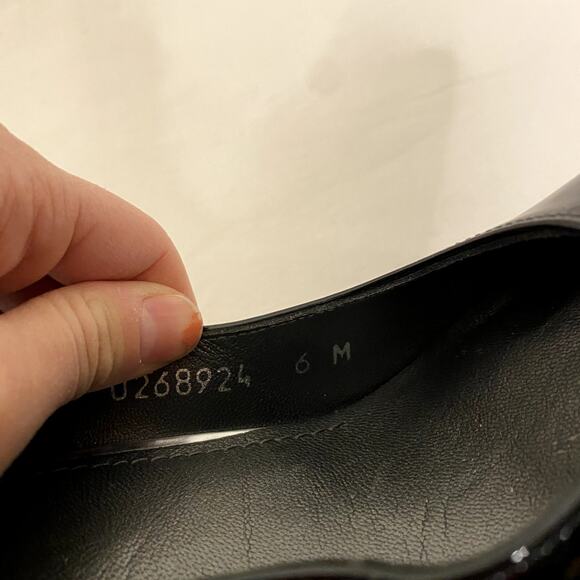 Stuart Weitzman Patent Leather Stiletto Pumps Size 6 - Picture 8 of 9